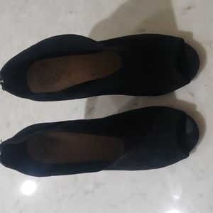 Vince Camuto Bootie blk Suede